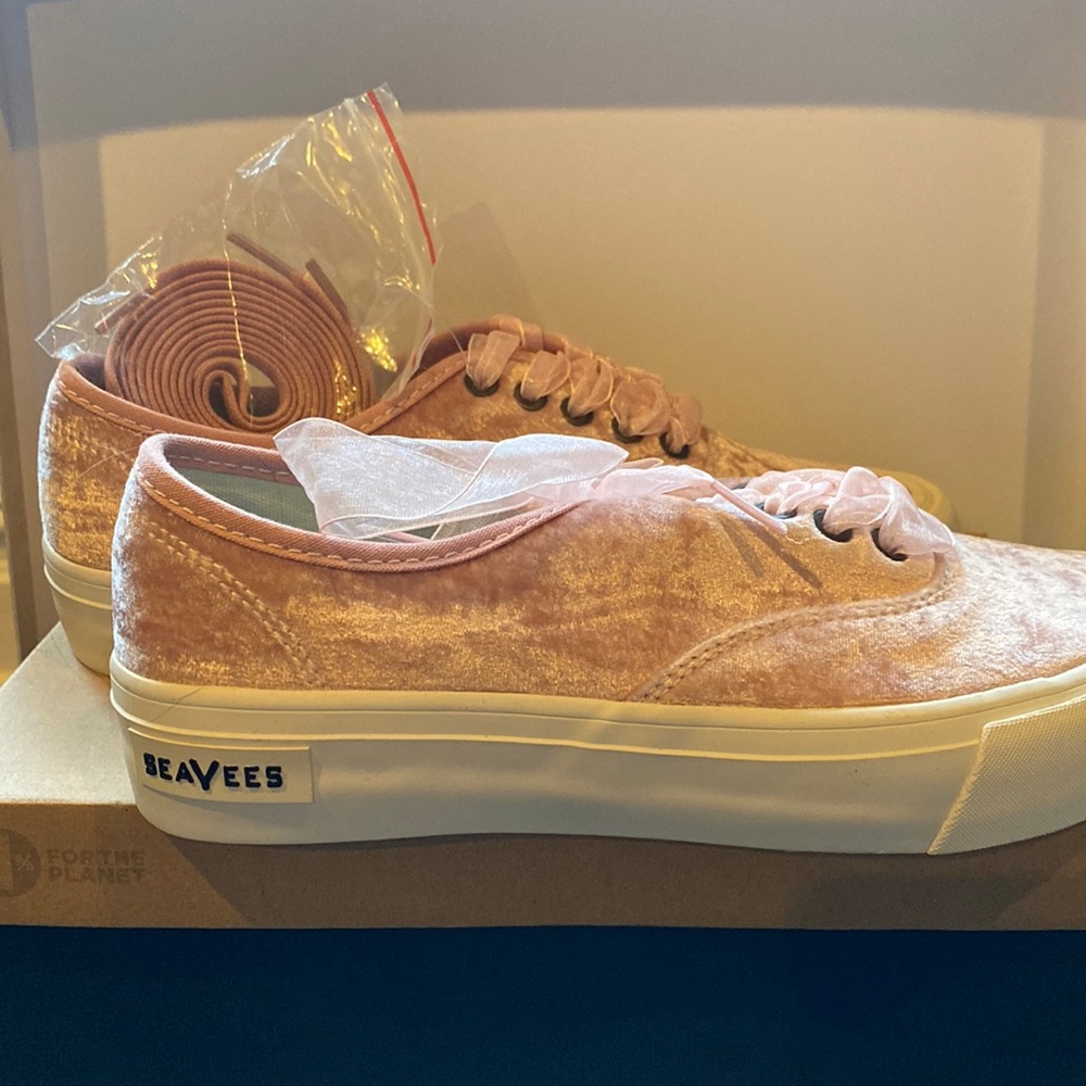 SeaVees by J. Crew Velvet Sneakers